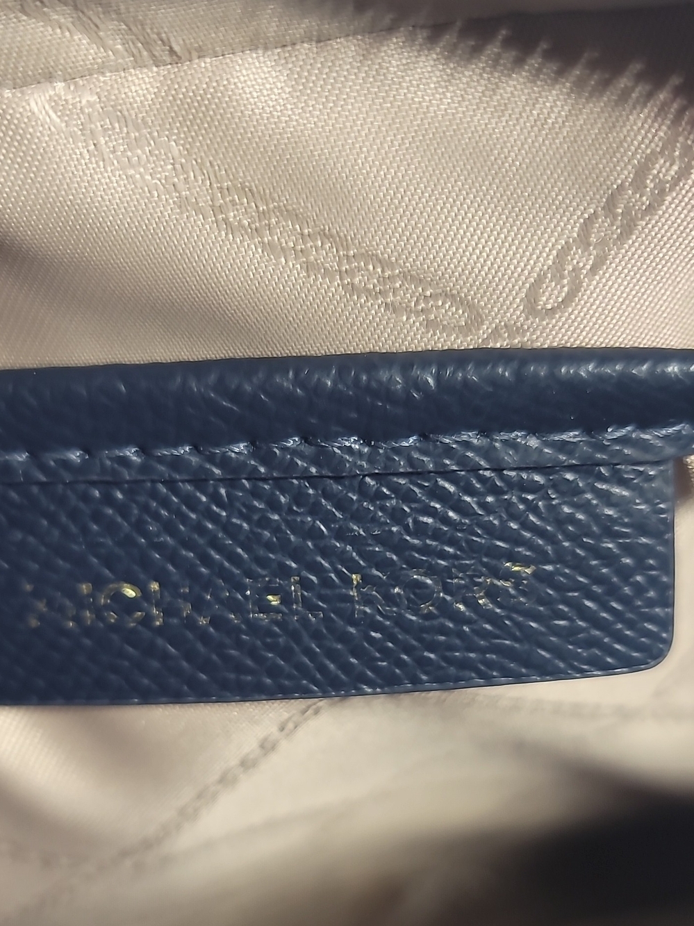 Michael Kors Navy Crossbody Bag - Picture 4 of 7